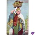 postcard bethlehem fruit seller social history....