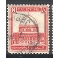 Palestine (British) 1927 - SG106 - 8m red - Dom...