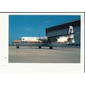 Aviation TRANS AUSTRALIA FOKKER F27-600 Postcar...