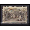 Used 237 10c Columbus Presenting Natives Averag...