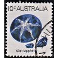 AUSTRALIA, 1974 10c Star Sapphire, SG 552a (Sco...