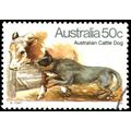 Australia 1980 50c Dogs Blue Heeler EFU #2 - SG...