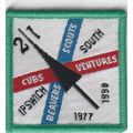 Scout District Anniversary Badge - Ipswich Sout...