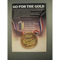 1987 Lennox Pulse Furnace Ad - Go For The Gold