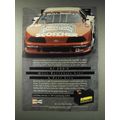 1991 Champion Scorcher Battery Ad - a Fast Life