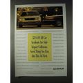1997 Lexus LS400 Car Ad - Side-Impact Collisions