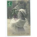 greetings postcard glamour heureuse annee new y...