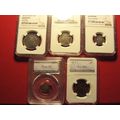 Very Rare 1871H Canada coin set