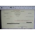 1970 letter Geoffrey Morris & Ashton, Wrexham r...
