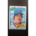 1980 Topps Ed Glynn New York Mets Card #509