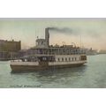 ZAYIX Postcard Great Lakes Ferry Boat Windsor C...