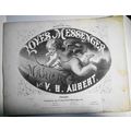 1868 Love's Messenger March, by V. B. Aubert - ...