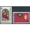 Christmas - Australia 1969 - FH - SG 444/5 (B)