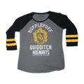 Harry Potter Hufflepuff Baseball Tee 3/4 Sleeve...