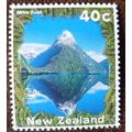 New Zealand 1995 NZ Scenery 40c Mitre Peak mint...