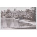 St. Albans Abbey From Lake St. Albans Hertfordshire Postcard (QHER363)