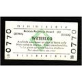 Railway Platform Ticket London WATERLOO BRB(S) ...
