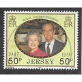 JER 1997 50p 'ROYAL GOLDEN WEDDING ANNIVERSARY'...
