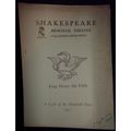Shakespeare Memorial Theatre - King Henry the F...