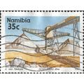 NAMIBIA, Zinc mining, Rosh Pinah, blue 1991, 35c