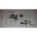 1981 Peugeot 505S Car Ad - Horrendous Roads