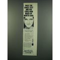 1984 Max Factor Erace Cover-Up Ad - Pass the Test