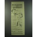 1949 Ovaltine Drink Ad - How do you make your O...