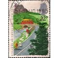 GB, Rural Post Service, green 1985, 22p, #2