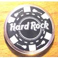 Hard Rock Poker Chip Golf Ball Marker - Black