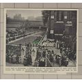 C1863) Southwark Cathedral Garden Opening Queen...