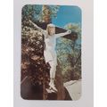 1961 Lucero's Crucifixion RPPC Postcard Jesus C...