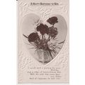 Antique GB Greetings Card 1914 - A Happy Birthd...