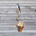 Blue Jay Bird Metal Wall Hanger - Plant - Acces...