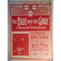The Blue And The Gray, by Paul Dresser. 1900. I...