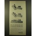 1961 Simmons Beautyrest adjustable bed Ad - Lat...