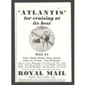 ROYAL MAIL LINES LTD. cruising ship :- Original...