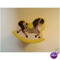 1972 Fisher Price Yellow Vintage Rocking Horse