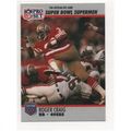PRO SET 1990 Super Bowl Supermen card No.39 Rog...