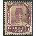 Trengganu 1926 SG32 5c Purple/Yellow Fine Used ...
