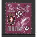 MALTA 1965 / 70 4d KNIGHTS OF MALTA SG 336 M / ...