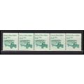 2123 3.4c School Bus Fine MNH Dry Gum PNC 2/3+2...