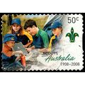Australia 2008 Scouts 50c Used Stamp