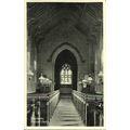 Suffolk BARDWELL Church Interior Postcard (10924)