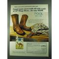 1972 Camel Cigarettes Ad - A Pair of Dingo Boots