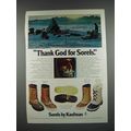 1978 Kaufman Sorels Boots Ad - Pathfinder, Cari...