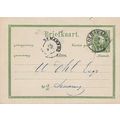 Java Soerakarta Dutch Colonies Postal Card 1887...