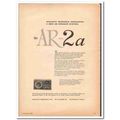 ACOUSTIC RESEARCH INC 1960 Announces AR-2a Spea...