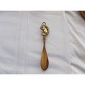 BRASS /SHOE HORN DEPICTING SQUIRELNEARLY 9" LON...