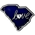 South Carolina Love Artwood Fridge Magnet
