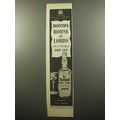 1950 Booth's House of Lords Gin Ad - the world's finest